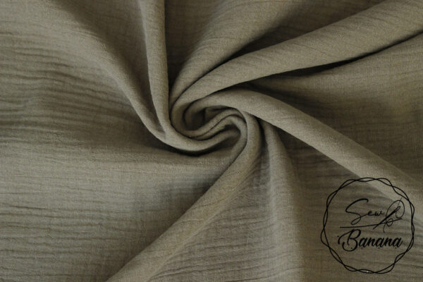 Burnt Olive muslin