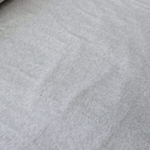 ash gray melange jersey