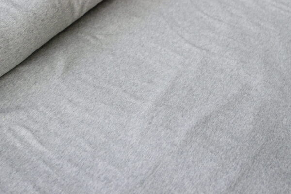 ash gray melange jersey