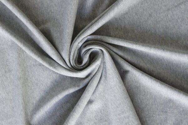 ash gray melange jersey