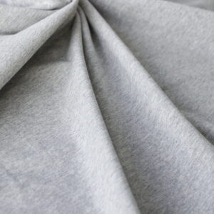 ash gray melange jersey