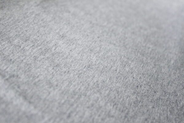 ash gray melange jersey