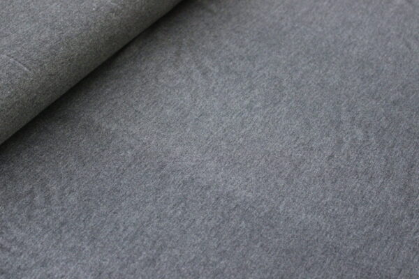 charcoal gray melange jersey