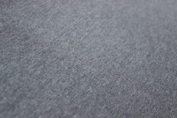 charcoal gray melange jersey
