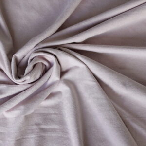 pale pink stretch suede
