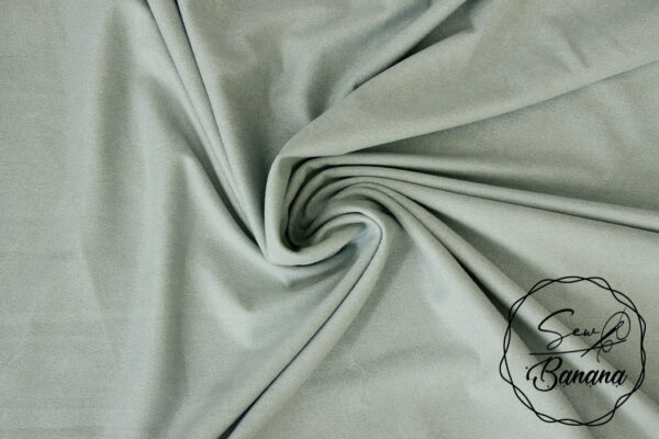 Pale Aqua suede stretch