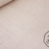 Smoke white suede stretch