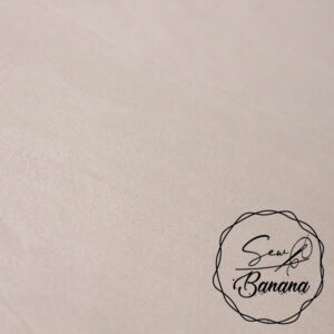 Smoke white suede stretch