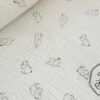 little baby elephant muslin