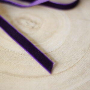 Petunia 1cm velvet ribbon