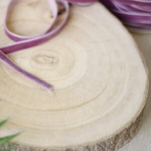 Dusty Lavender 1cm velvet ribbons