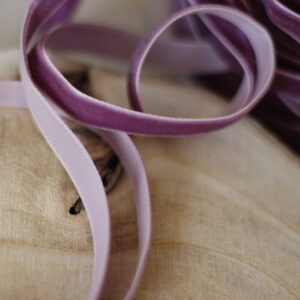 Dusty Lavender 1cm velvet ribbons