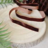 velvet ribbon rum raisin 1,7 cm