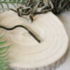 velvet ribbon avocado 1 cm