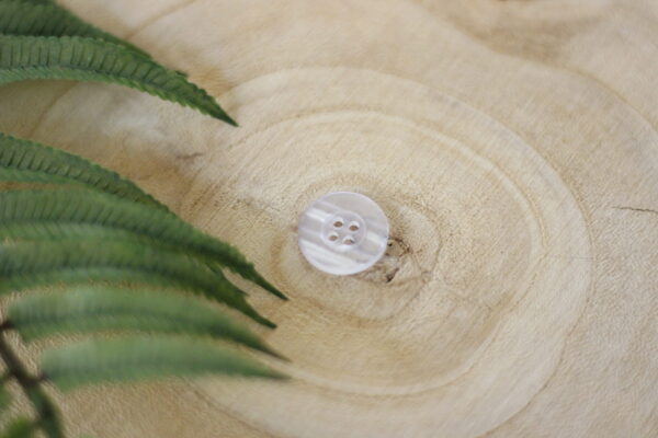 4 hole button seashell color 17,5mm