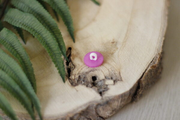 pink button 15 mm