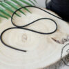 3 mm black round elastic cord