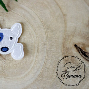 doggy embroidery