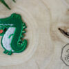 crocodile iron on