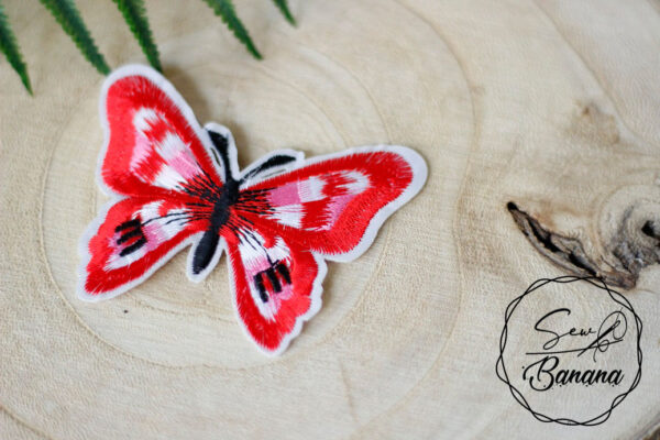 butterfly iron on