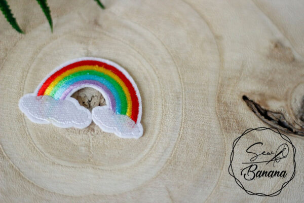 rainbow iron on