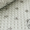 minky fleece sky gray