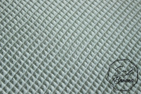 Harbor Gray waffle pique