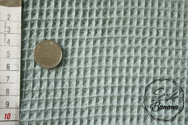 Harbor Gray waffle pique