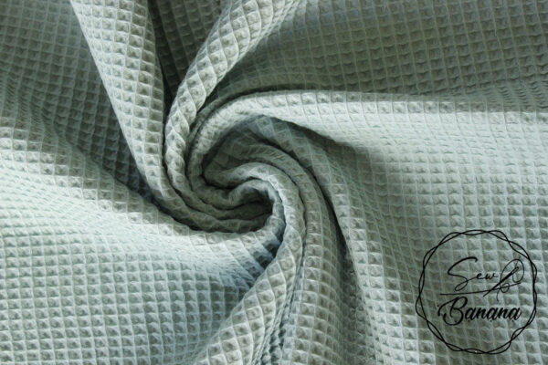 Harbor Gray waffle pique