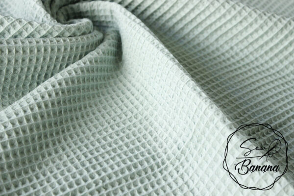 Harbor Gray waffle pique